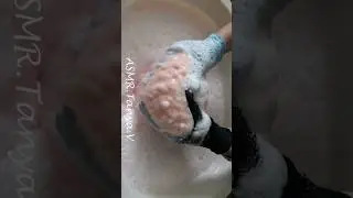 ASMR Soapy Sponge Squeezing 