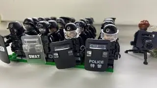 Лего Спецназ и Оружие. Lego SWAT. POLICE.