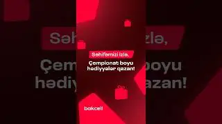 Bakcell Avro-2024 həyəcanını dəstəkləyir. #bakcell #euro2024