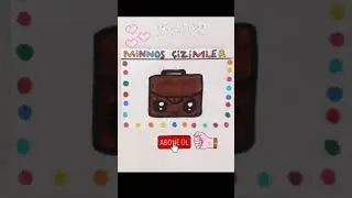 Tatlı Çanta Çizimi👍🏼🎀