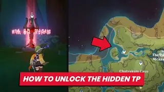 HOW TO UNLOCK SUMERU'S LAST TELEPORTER (Hidden tp) Unlock the achievement 🌱🐸 Genshin Impact 3.0
