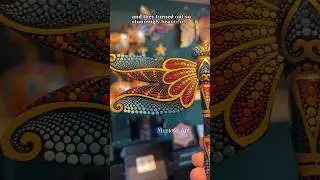 Every time I am in awe when I open another box from Mustofa Art. #mandala #handmade