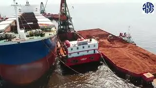 MV RG CERES AT SAMPIT BAY (kapal muara sampit)