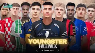 Youngster Facepack Vol.23 Pes 2021 & Football Life 2024 (SIDER) PC
