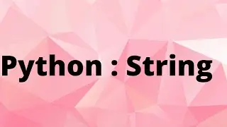 String In Python