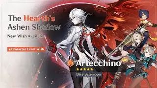 GENSHINIMPACT, FIRST TRY  WISHING ARLECCHINO