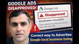 How to Fix Google Ads Disapproved: Destination Mismatch (2026 Guide)