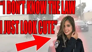 CUTE COP VS AUDITOR. 1st AMENDMENT AUDIT FAIL