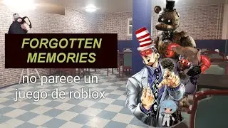 Forgotten memories: el fangame de fnaf que no parece de roblox