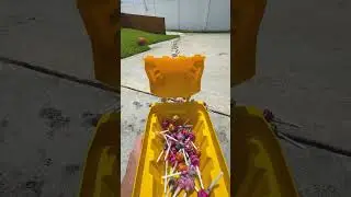 She SCATTERED all her LOLLIPOPS.. 😱🍭🤣 