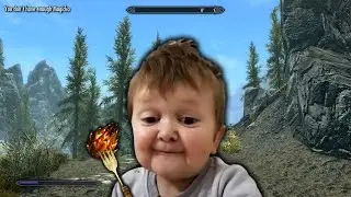 When you have no Magicka potions mid-combat, so you resort to eating ingredients
