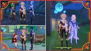 All Character Locations - Secret Summer Paradise - Day 1 | Genshin Impact