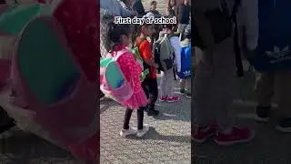 First day of school #backtoschool #firstdayofschool #schoollife #kids #viral#firstday