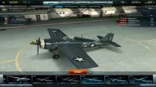 World Of Warplanes реплей Палубники США