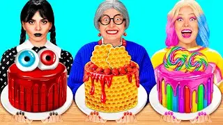 Кулинарный Челлендж: Уэнсдей Против Бабушки | Кухонные Войны от Fun Challenge