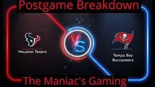 Buccaneers defeat the Texans 20-19! Bucs fan breakdown and reaction!! 
