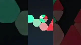 Nanoleaf Shapes & Lines - One of my TOP holiday gift ideas! #nanoleaf #holidaygiftguide #applehome