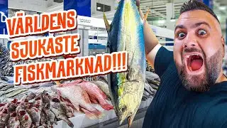 VÄRLDENS SJUKASTE FISKMARKNAD 🐟😲 | DUBAI