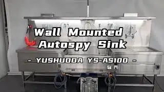 YUSHUODA wall mounted autopsy sinks