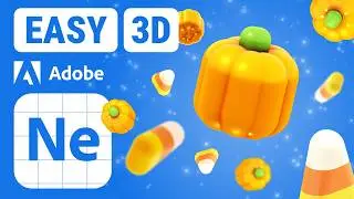 Adobe's Secret 3D Tool: Create 3D Magic in Minutes w/ Project Neo! 🎃