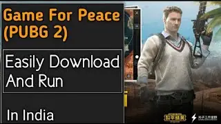 PUBG game for peace DOWNLOAD Link 😱 | how to download game for peace | game for peace | pubg mobile