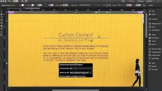 Custom Content by Country Widget for Adobe Muse Tutorial