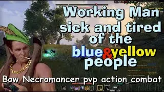 ESO Bow Necromancer PvP | Multiple AD & DC arrested