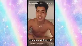 Naim Cantando Nena Maldicion de Paulo Londra (Via Instagram)