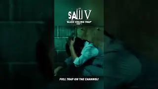 Glass Ceiling Trap from Saw V (Part 2) #shorts #sawtrap #horrorshorts