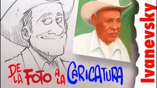 DIBUJA UNA CARICATURA DESDE UNA FOTOGRAFÍA