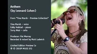 Tina Marsh - Anthem by Leonard Cohen