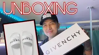 UNBOXING GIVENCHY SLIDES