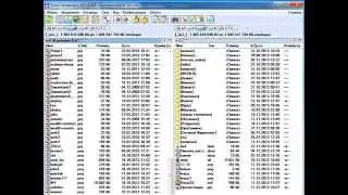 Как работать с хостингом, Total Commander и FileZilla