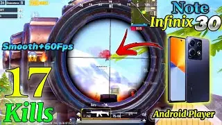 Smooth+60Fps Pubg Gameplay🔥infinix note 30 best sensitivity | 40fps android device best sensitivity