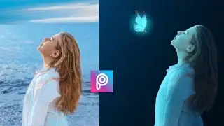 PicsArt Glowing Butterfly Effect | PicsArt Editing Tutorial