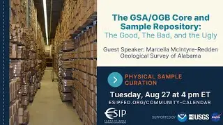 Physical Sample Curation: Geological Survey of Alabama and Alabama Oil and Gas Board