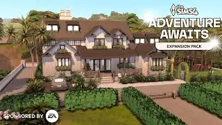 🏡 Adventure Awaits! Building a HUGE Family Home (Sims 4 - No CC)