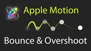 Apple Motion: Overshoot & Bounce effect