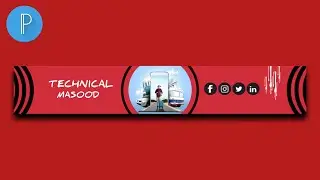 How to Make Professional YouTube Banner on Mobile | Pixellab se YouTube Channel Art Kaise Banaye