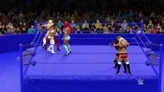WWE 2K17 WOMENS Christmas BATTLE ROYAL