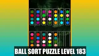 Ball Sorting Puzzle Game Level 183 | Ball Sort Puzzle Level 183 | GamingOn