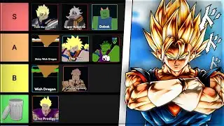 ALL UNITS TIER LIST FOR UPDATE 4 | Anime Last Stand