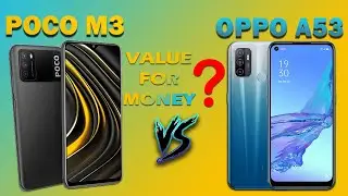 POCO M3 vs OPPO A53 - Is Value For Money - Full Comparision