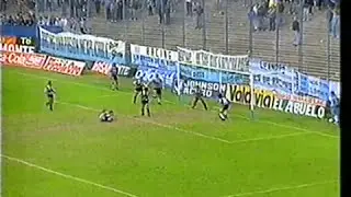 Gol de Racing, el Lagarto Fleita.