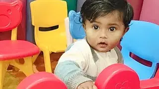 Aaruhi's playing time👶👼!!#viralvideo #happybaby #playingbaby #kindergarden