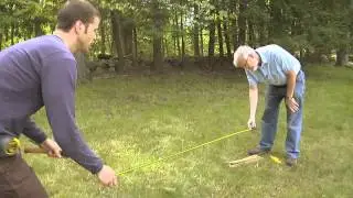 How to measure and lay out fence posts