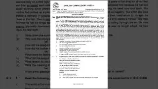 Fbise 11th Class (HSSC-I) English Compulsory Paper 2024 (1st Annual, 2nd Version) 