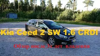Kia Ceed 2 wagon (2015) diesel 1.6 CRDI (D4FB), review and short test drive