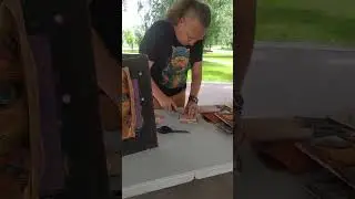 Мастер класс по Кожевенному Искусству в детском парке развлечений Остров Мечты г.Москва