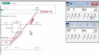 Jump to Label in PLC